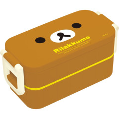Japan San-X 2 Tier Bento Lunch Box 600ml - Rilakkuma : Face