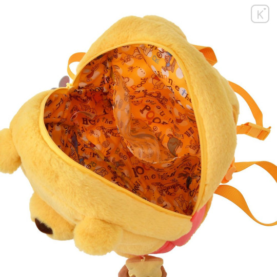 Japan Disney Store Kids Backpack - Pooh : Smile Plush - 7