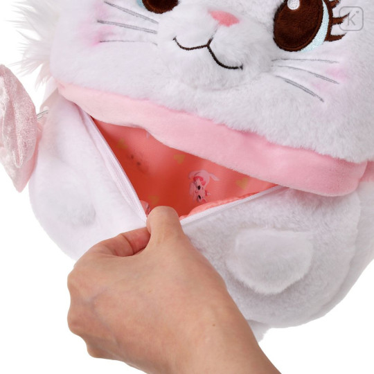 Japan Disney Store Kids Backpack - The Aristocats Marie : Smile Plush - 6