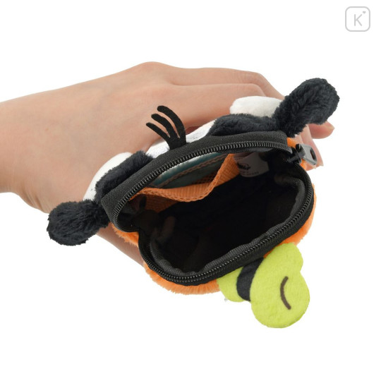 Japan Disney Store Photo Holder Card Case Keychain - Goofy : Fluffy Heart Pounding - 4