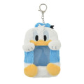 Japan Disney Store Photo Holder Card Case Keychain - Donald : Fluffy Heart Pounding - 1