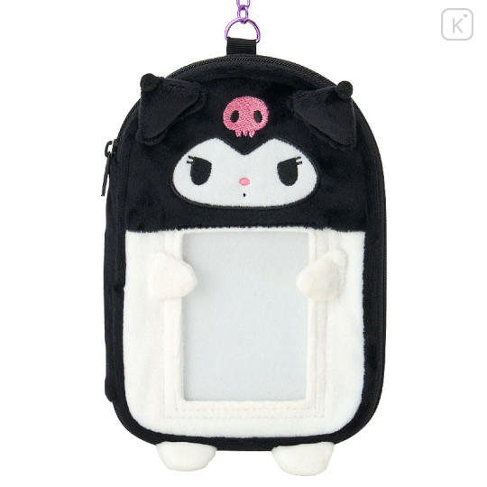Japan Sanrio Original Acrylic Stand & Card Holder - Kuromi : Enjoy Idol - 3