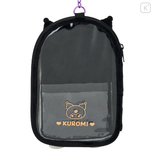 Japan Sanrio Original Acrylic Stand & Card Holder - Kuromi : Enjoy Idol - 4