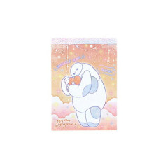 Japan Disney Mini Notepad - Baymax : Dreamy