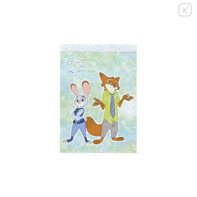 Japan Disney Mini Notepad - Zootopia : Dreamy - 1