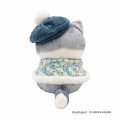 Japan Mofusand Hibiya Kadan Plush Toy - Cape Cat Blue - 7