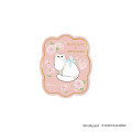 Japan Mofusand Hibiya Kadan Die-cut Sticker - Flora Cat Rose - 1