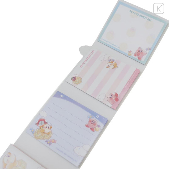 Japan Kirby Patter Memo - Kirby & Waddle Dee : Pupupu Rainy Day - 2