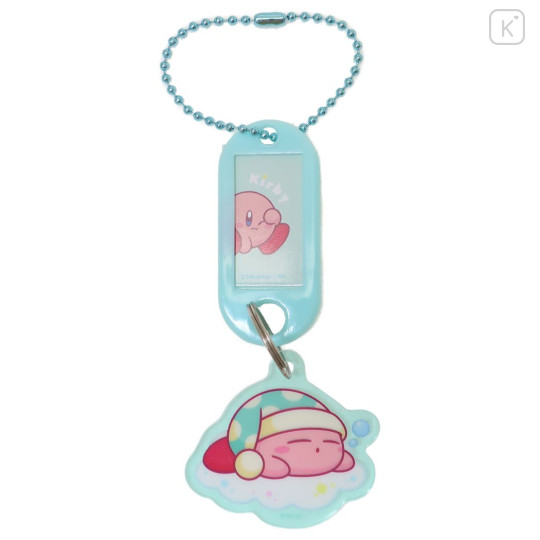 Japan Kirby Acrylic Name Tag Keychain - Kirby : Sleepy Mint - 1