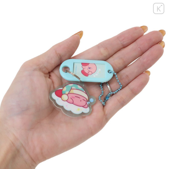 Japan Kirby Acrylic Name Tag Keychain - Kirby : Sleepy Mint - 2