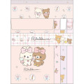 Japan San-X Letter Envelope Set - Rilakkuma : Makeup Rilakkuma - 1