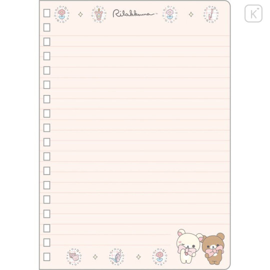 Japan San-X B6SP Notebook - Rilakkuma : Makeup Rilakkuma Korikogu - 2