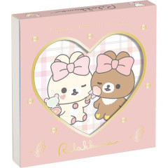 Japan San-X Square Memo Pad - Rilakkuma : Makeup Rilakkuma Korikogu