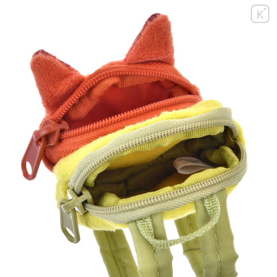 Japan Disney Store Mascot Mini Pouch - Zootopia : Nick Wilde Miniature Backpack - 5