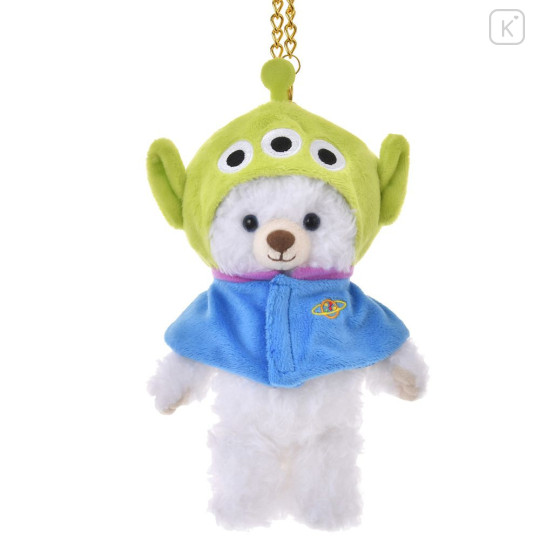 Japan Disney Store Dress-up Clothes Keychain Costume - Little Green Men Aliens : Urupocha-chan & UniBearsity Friends - 1
