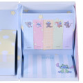 Japan Disney Store Sticky Notes & Memo Pad & Pen Stand - Scrump & Stitch : Costume - 7