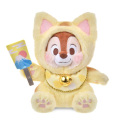 Japan Disney Store Plush Toy - Chip : New Year Collection Japanese Lucky Cat 2026