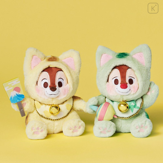 Japan Disney Store Plush Toy - Chip : New Year Collection Japanese Lucky Cat 2026 - 8