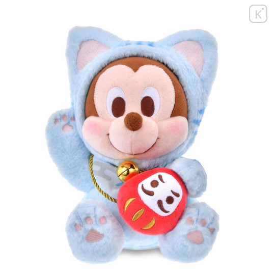 Japan Disney Store Plush Toy - Mickey : New Year Collection Japanese Lucky Cat 2026 - 1