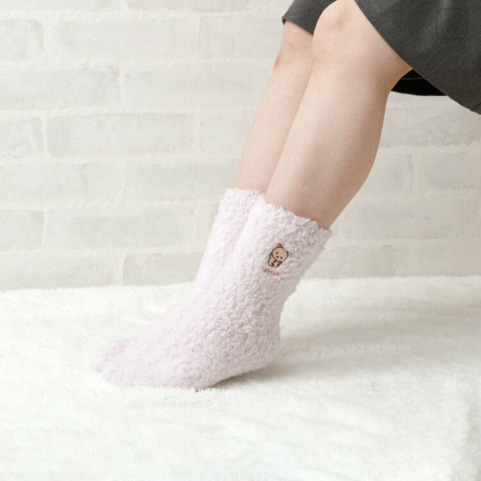 Japan San-X Crew Socks - Korilakkuma : Chilling Warm Room Socks - 3