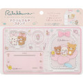 Japan San-X Acrylic Pen Stand - Rilakkuma : Makeup Rilakkuma Acrylic Pen Stand - 2