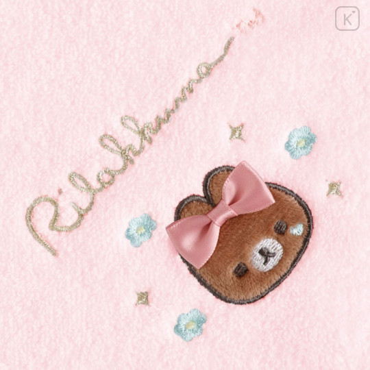 Japan San-X Mini Towel Handkerchief - Chairoikoguma : Makeup Rilakkuma - 2