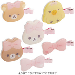 Japan San-X Secret Hair Clip - Rilakkuma : Makeup Rilakkuma Blind Box