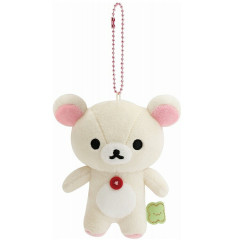 Japan San-X Keychain Plush - Korilakkuma : Always Together Smile
