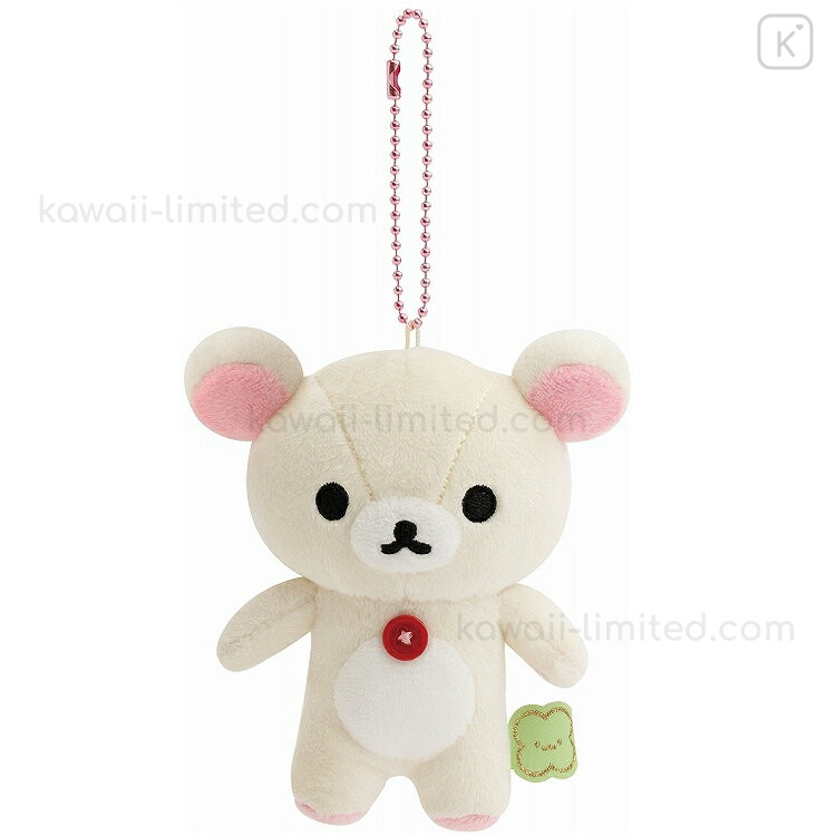 Japan San-X Keychain Plush - Korilakkuma : Always Together Smile
