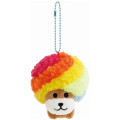 Japan San-X Keychain Plush - Afro Ken : Always Together Retro - 1