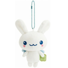 Japan San-X Keychain Plush - Twin Rabbit Angels : Always Together Retro