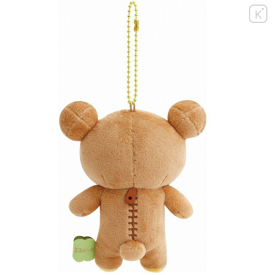 Japan San-X Keychain Plush - Rilakkuma : Always Together Smile - 2