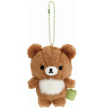 Japan San-X Keychain Plush - Chairoikoguma : Always Together Smile - 1