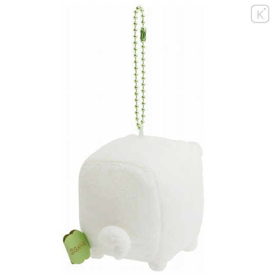 Japan San-X Keychain Plush - Always Together Retro Monochrome Boo White - 2