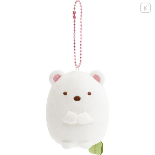 Japan San-X Keychain Plush - Sumikko Gurashi : Always Together Shirokuma - 1