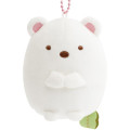 Japan San-X Keychain Plush - Sumikko Gurashi : Always Together Shirokuma - 2