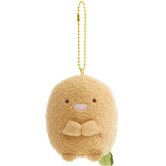 Japan San-X Keychain Plush - Sumikko Gurashi : Always Together Tonkatsu