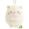 Japan San-X Keychain Plush - Sumikko Gurashi : Always Together Neko - 2