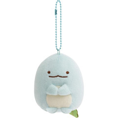 Japan San-X Keychain Plush - Sumikko Gurashi : Always Together Tokage
