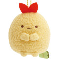 Japan San-X Keychain Plush - Sumikko Gurashi : Always Together Ebifurai no Shippo Fried Shrimp Tail - 2