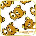 Japan San-X Mini Towel Handkerchief - Rilakkuma : Relax - 1