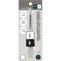 Japan San-X Long Hair Clip - Retro Monokuro Boo - 1