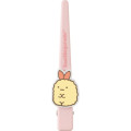 Japan San-X Long Hair Clip - Sumikko Gurashi : Ebifurai no Shippo Fried Shrimp Tail Pink - 2