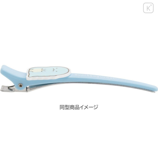 Japan San-X Long Hair Clip - Sumikko Gurashi : Ebifurai no Shippo Fried Shrimp Tail Pink - 3