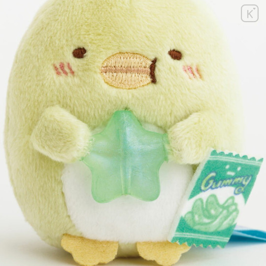 Japan San-X Tenori Plush (SS) - Sumikko Gurashi : Gummy Gummy Party Penguin? - 3