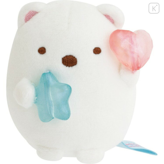 Japan San-X Tenori Plush (SS) - Sumikko Gurashi : Gummy Gummy Party Shirokuma - 1