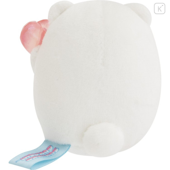 Japan San-X Tenori Plush (SS) - Sumikko Gurashi : Gummy Gummy Party Shirokuma - 2