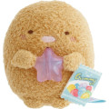 Japan San-X Tenori Plush (SS) - Sumikko Gurashi : Gummy Gummy Party Tonkatsu - 1