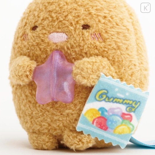 Japan San-X Tenori Plush (SS) - Sumikko Gurashi : Gummy Gummy Party Tonkatsu - 4