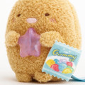 Japan San-X Tenori Plush (SS) - Sumikko Gurashi : Gummy Gummy Party Tonkatsu - 4